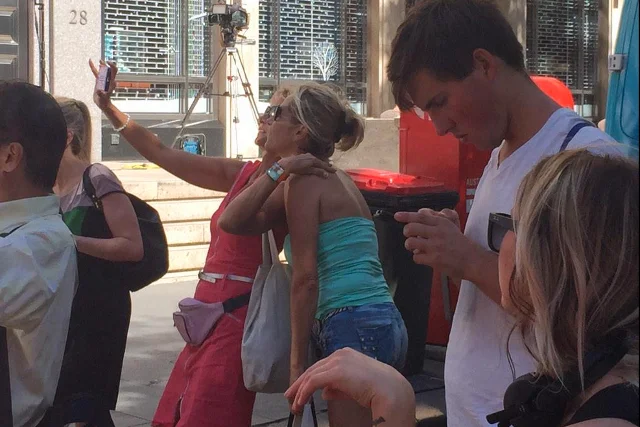 Sydney selfie.