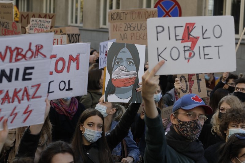 Organizatorki protestu w Policach otrzymały wezwanie na policję.