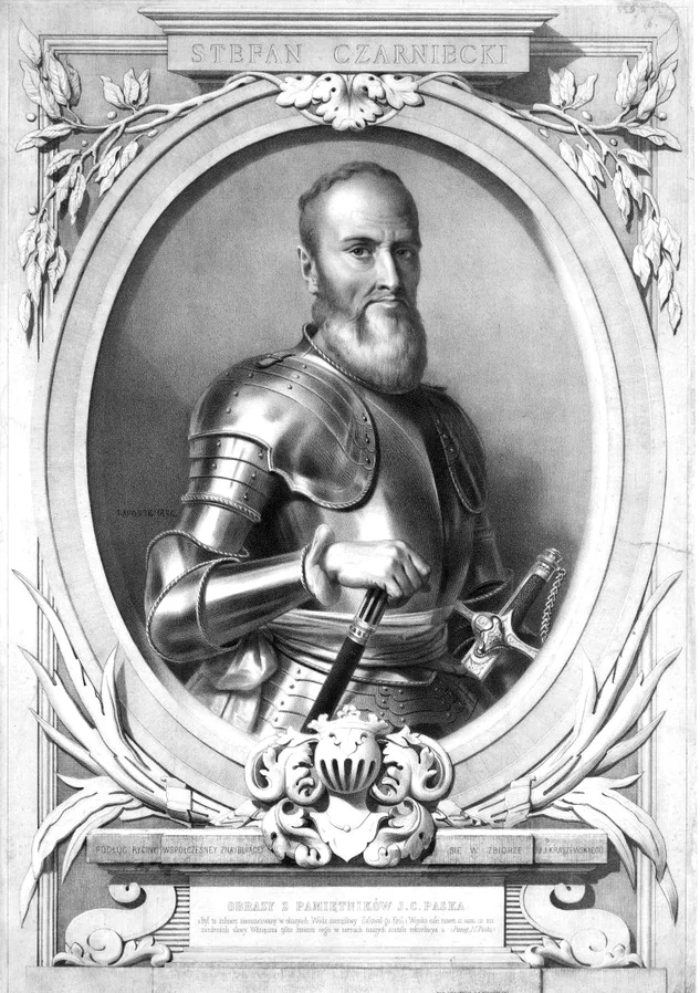 Stefan Czarniecki, grafika Adolphe'a Lafosse, przed 1879 rokiem.