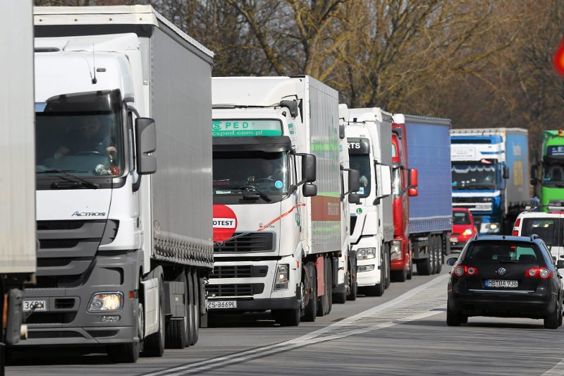 Do akcji zbierania pieniędzy dla żony Łukasza Urbana włączyło się wielu kierowców tirów.