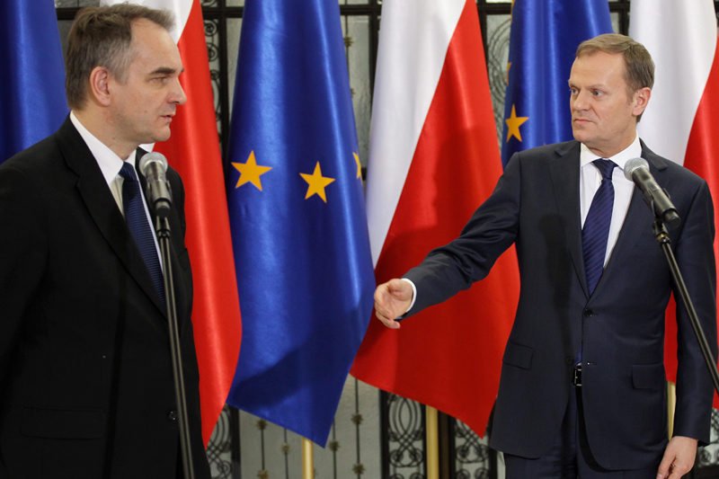 Waldemar Pawlak i Donald Tusk