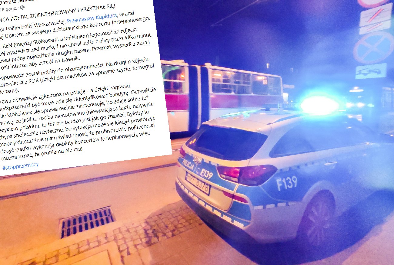 Pobicie na warszawskim Ursynowie. "Pobił Przemka do nieprzytomności".