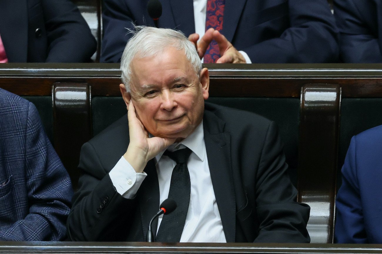 Jarosław Kaczyński, prezes PiS.