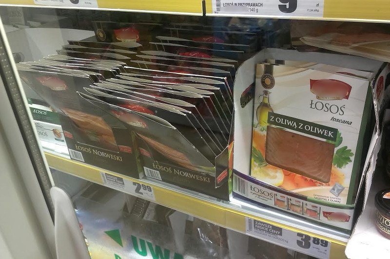 Łosoś za 8 – 10 zł to trucizna? Sprawdź, co kupujesz, zanim pójdziesz do sklepu po łososia hodowlanego