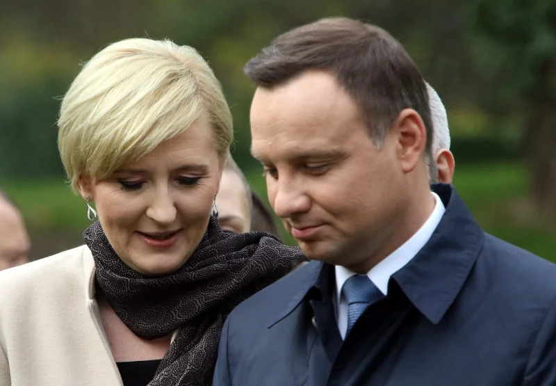 Prezydent Andrzej Duda i Agata Kornhauser-Duda