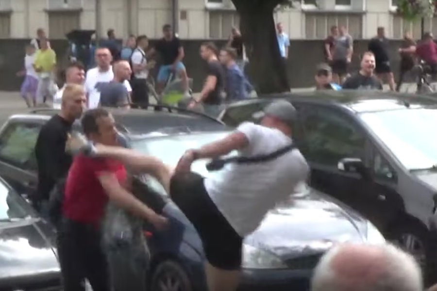 Policja z Podlasia zatrzymała mężczyznę, który miał pobić nastolatka podczas Marszu Równości w Białymstoku.