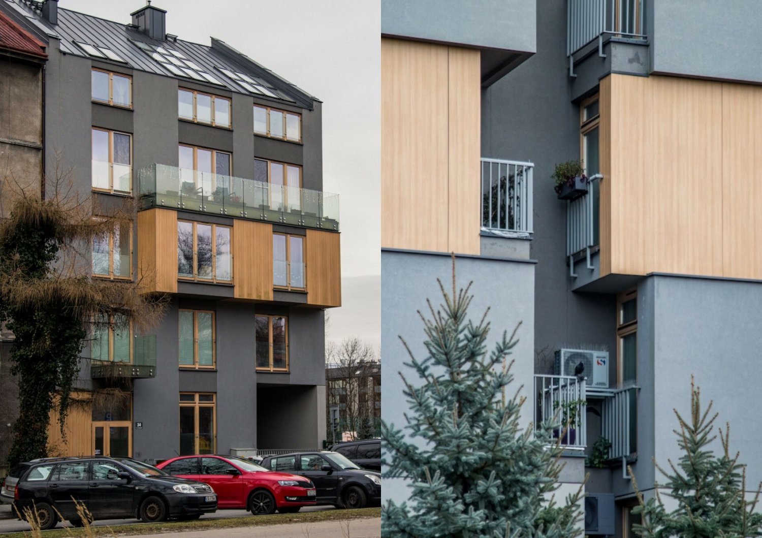 Blok przy ul. Grottgera w Krakowie