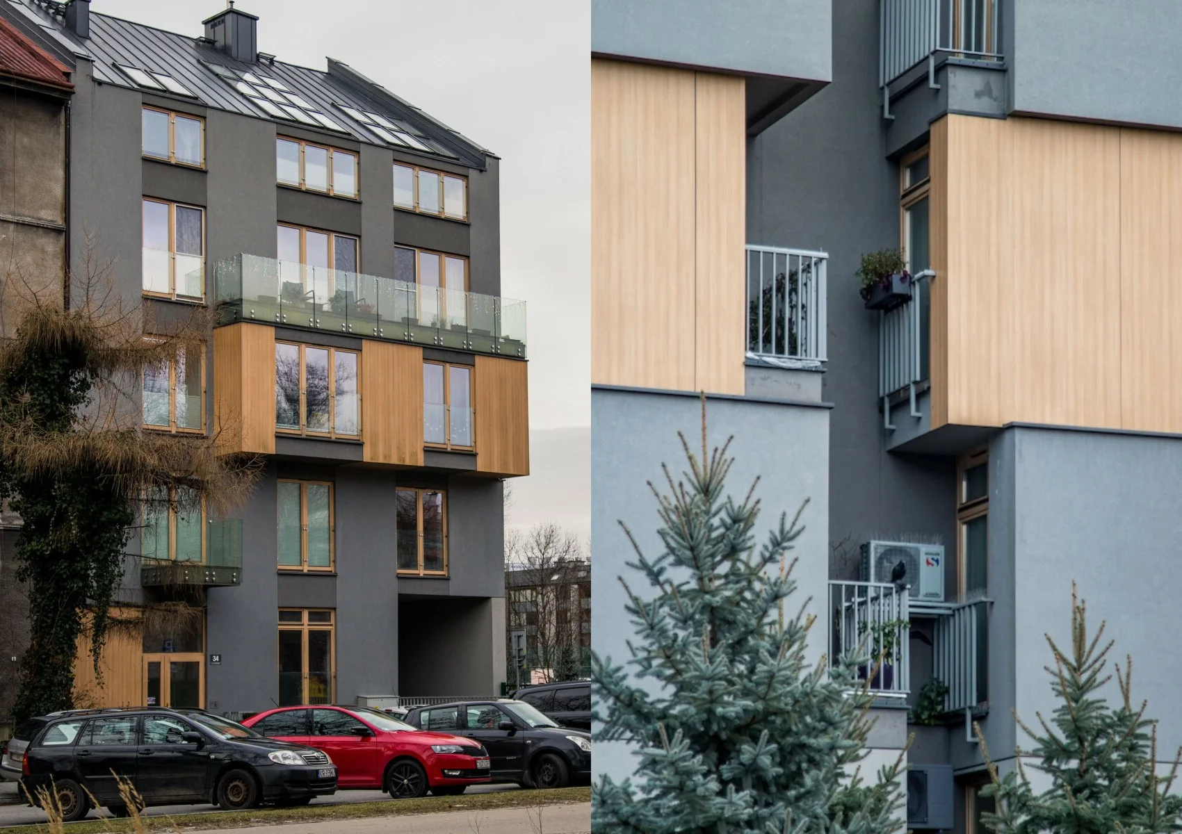 Blok przy ul. Grottgera w Krakowie