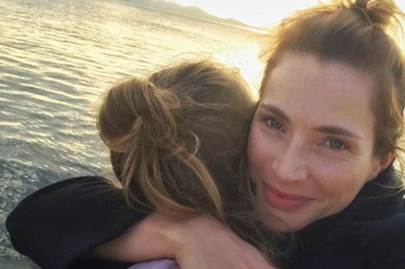 Córka Anny Dereszowskiej musiała przejść operację, by jej nogi odzyskały pełną sprawność.