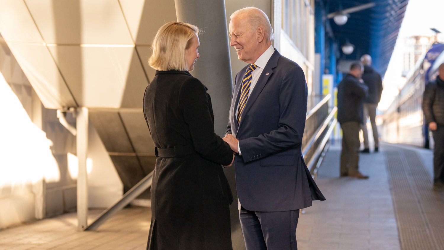 Joe Biden w Kijowe.