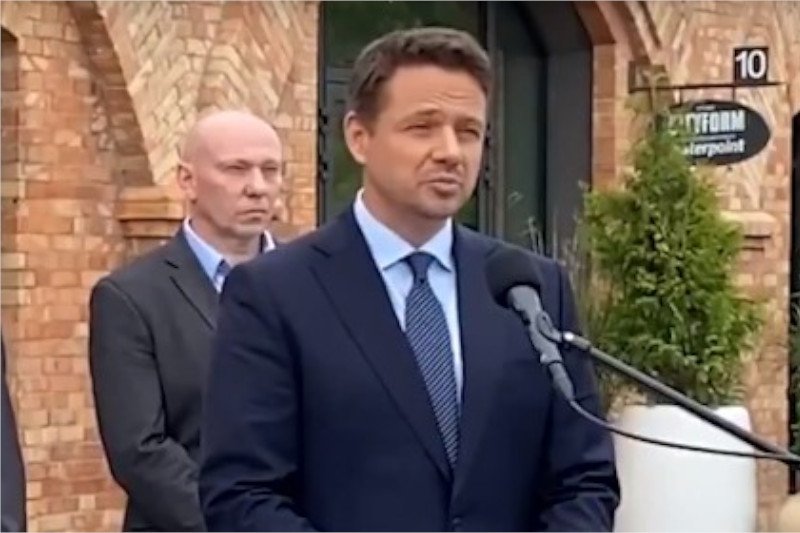 Rafał Trzaskowski został zapytany przez TVP o dżem.