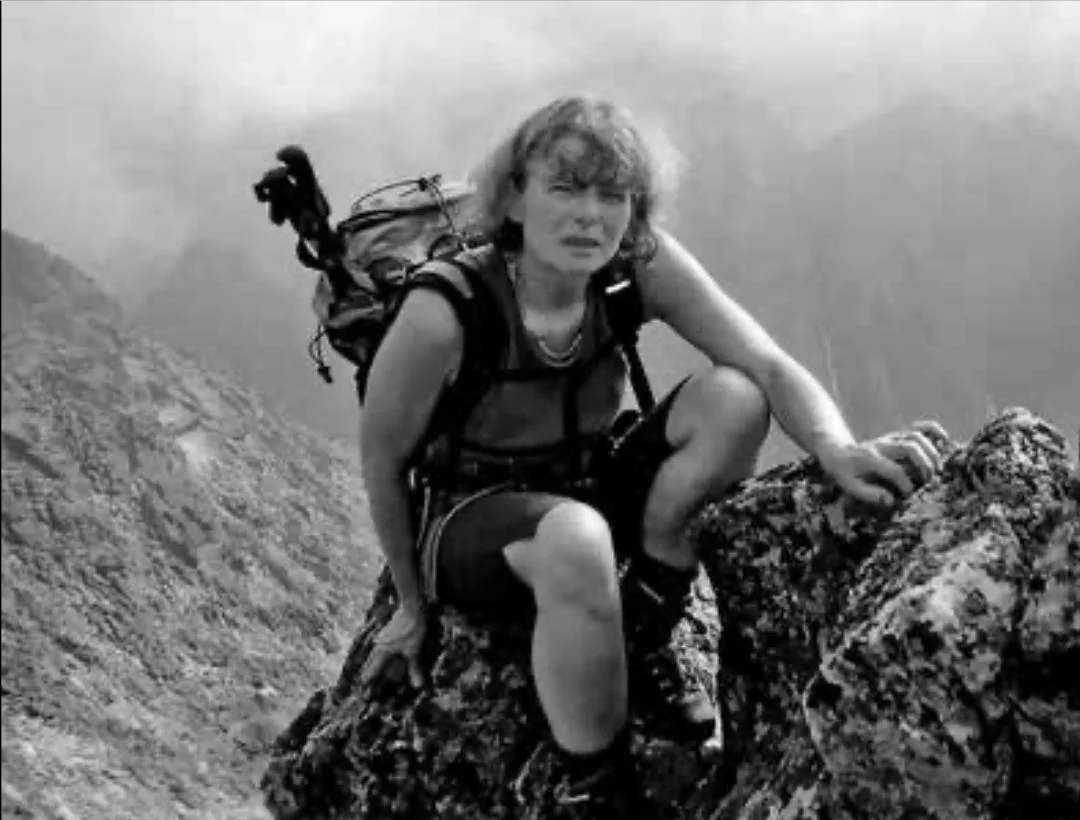 Elżbieta Pawlikowska, żona Macieja Pawlikowskiego, himalaisty uczestnika wielu wypraw m.in na K2, Nanga Parbat, Makalu.