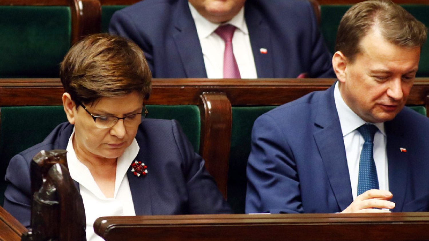 Premier Beata Szydło użyła wszystkich możliwych argumentów, by obronić w Sejmie szefa MSWiA Mariusza Błaszczaka przed wotum nieufności.