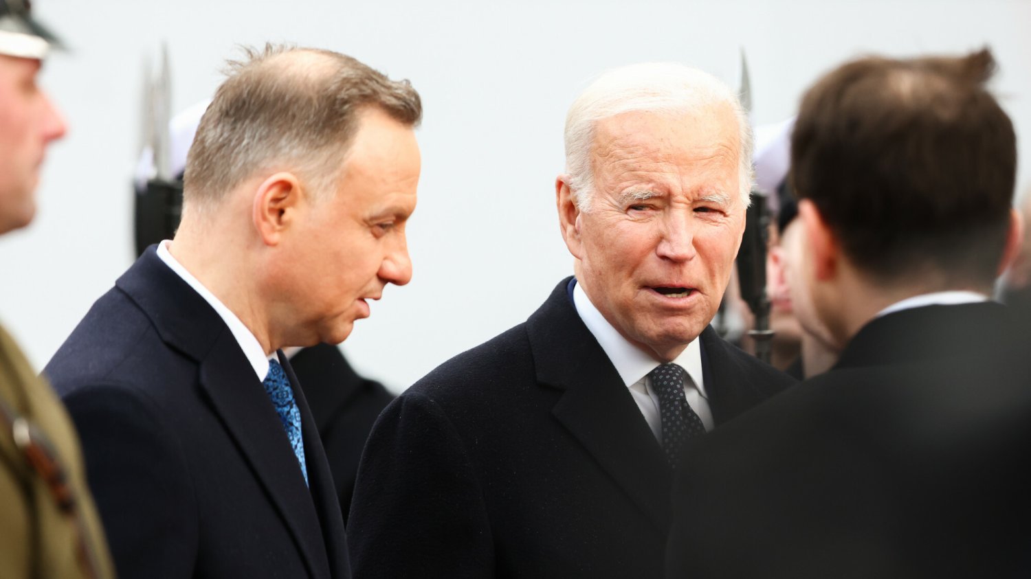 Andrzej Duda o tajnej podróży prezydenta USA do Kijowa.