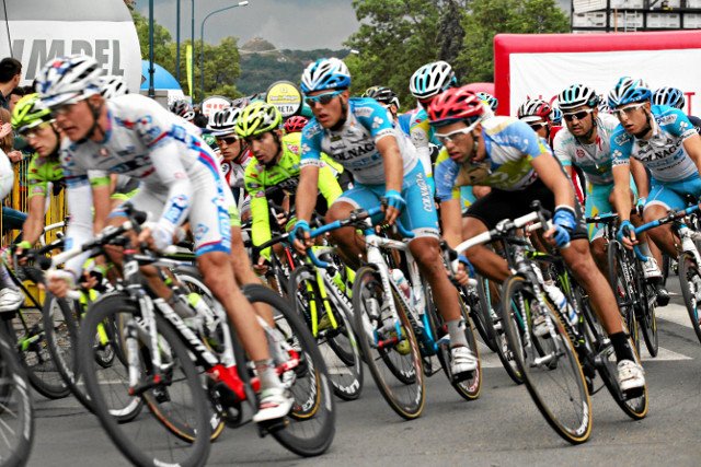 Tak wyglądał ubiegłoroczny Tour de Pologne w Krakowie.