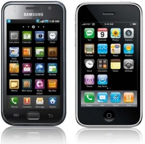Pierwszy iPhone i pierwszy Samsung Galaxy. Podobne? Zbieg okoliczności?