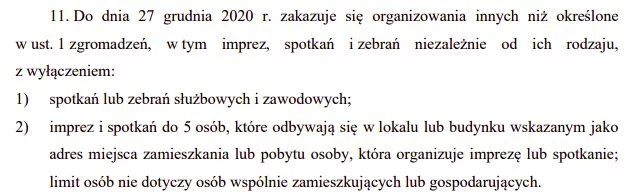 Fragment projektu rozporządzenia dt. "etapu odpowiedzialności"