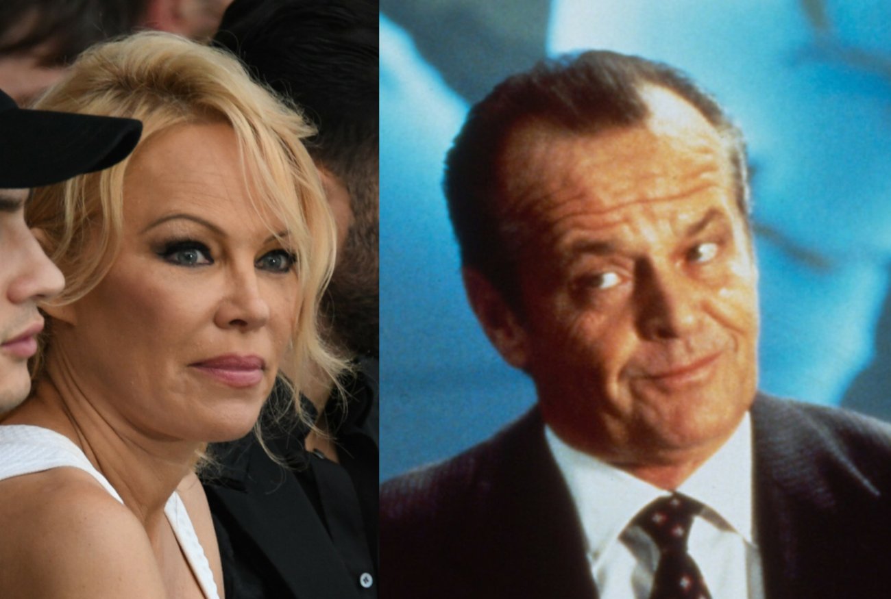 Pamela Anderson przyłapała Jacka Nicholsona na trójkącie.