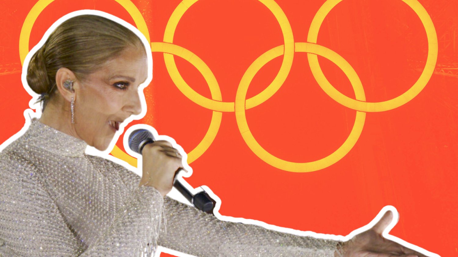 Celine Dion igrzyska olimpijskie w Paryżu, Celine Dion Paryż, Celine Dion otwarcie igrzysk