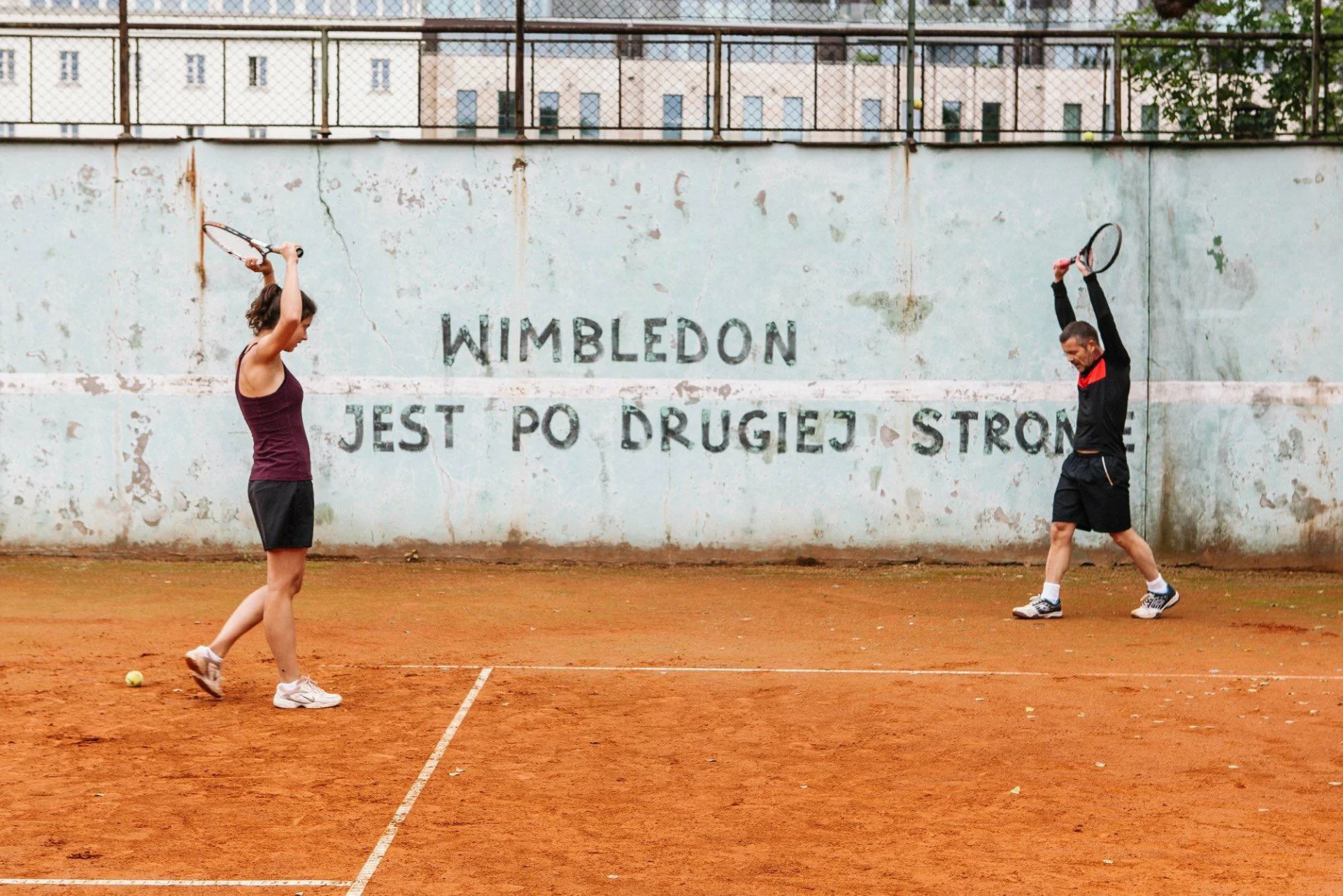 Nadwiślański Wimbledon w obrazie Łukasza Grzegorzka