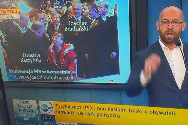 Posłowie PO podkreślili, że spotkana przez Komorowskiego pani Bogusia w 2007 roku była gościem na konwencji PiS