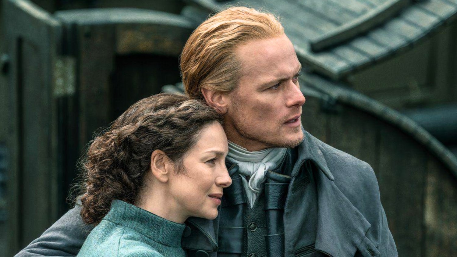 Caitriona Balfe i Sam Heughan w serialu "Outlander"