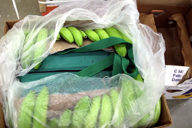 Banany pachnące kokainą