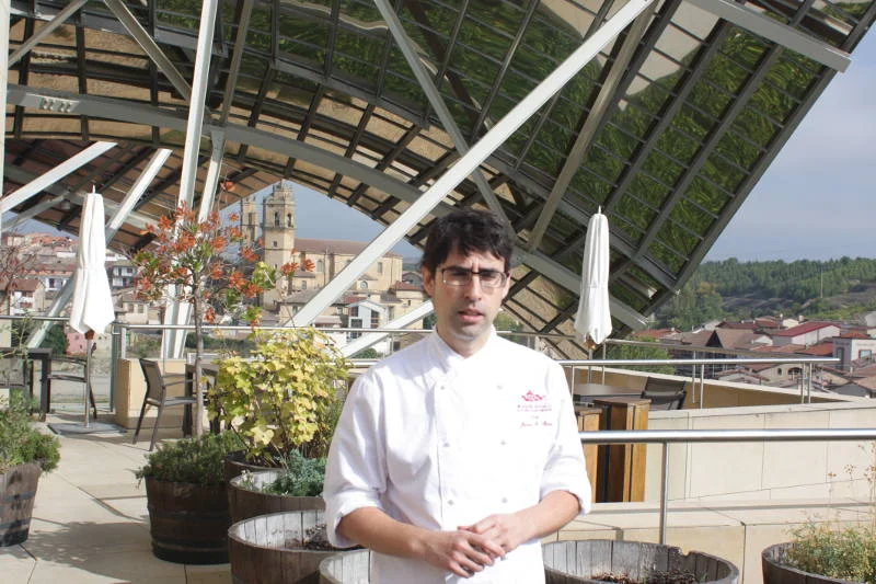 Juan Batista Pena - szef restauracji Marques de Riscal