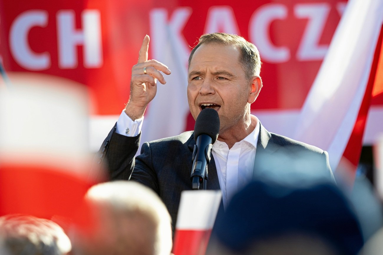 Tak piszą w Niemczech o Nawrockim. "Chce obalić rząd Tuska"