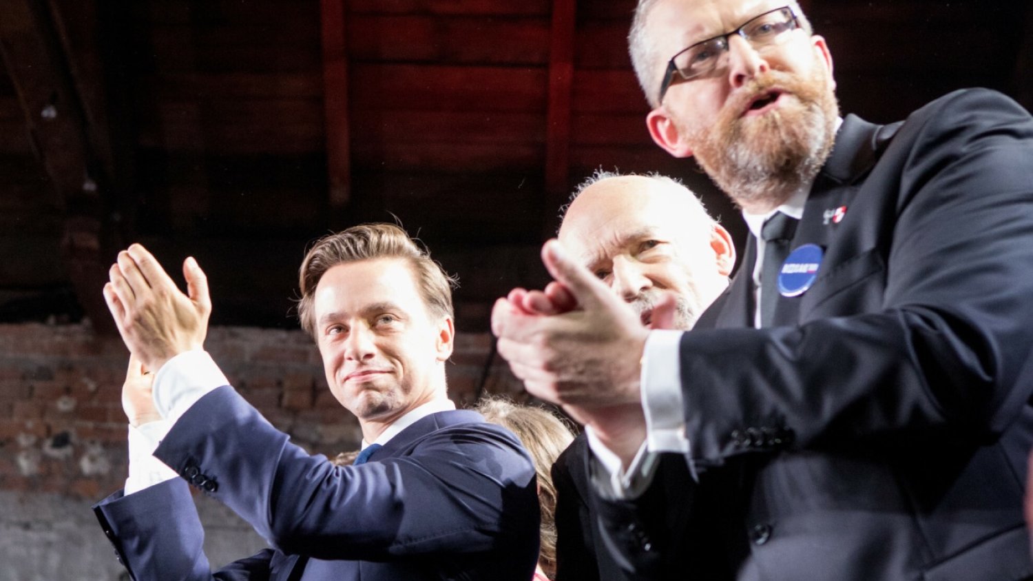 Krzysztof Bosak, Janusz Korwin-Mikke, Grzegorz Braun