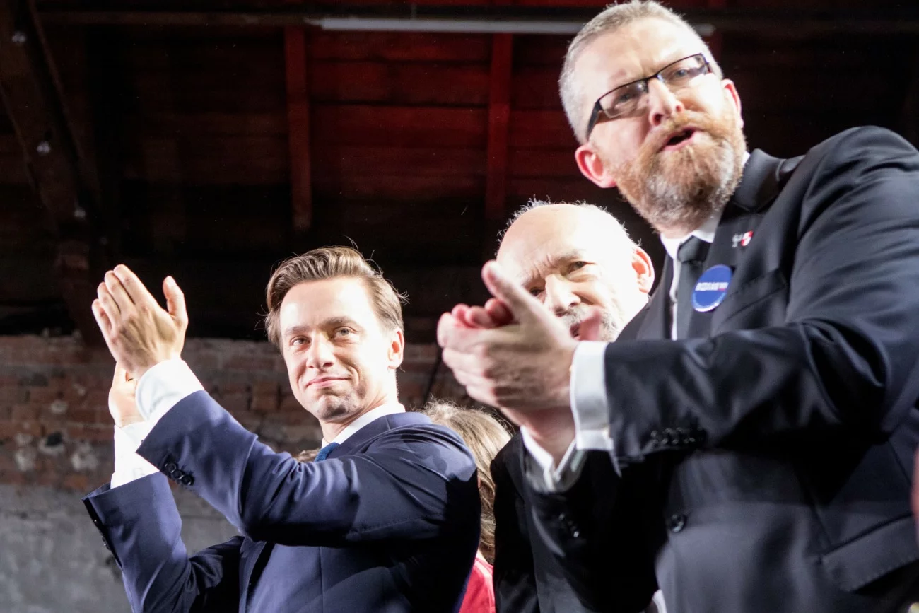 Krzysztof Bosak, Janusz Korwin-Mikke, Grzegorz Braun