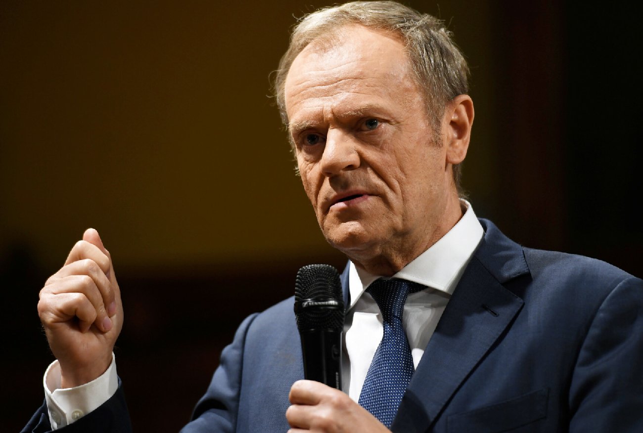 Konferencja Donalda Tuska ws. Tauronu i Rafako. "Wy nie możecie upaść".