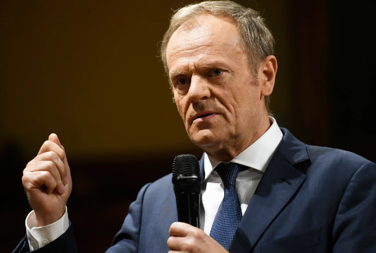 Konferencja Donalda Tuska ws. Tauronu i Rafako. "Wy nie możecie upaść".