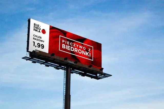 Re-biedring marki "Biedronka", autor: Eryk Ulewicz