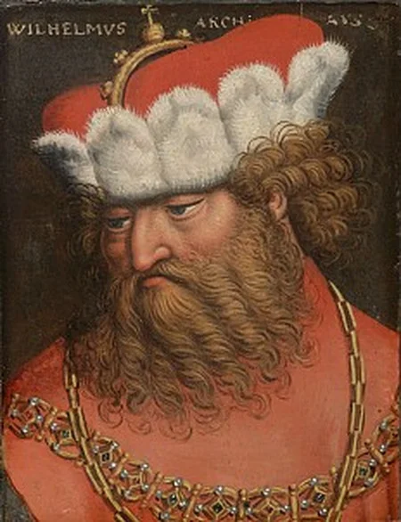 Wilhelm Habsburg, narzeczony Jadwigi. Obraz Antoniego Boysa.
