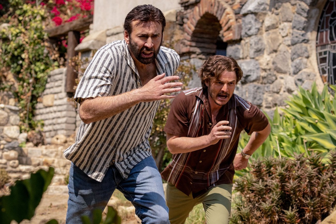 Nicolas Cage i Pedro Pascal.