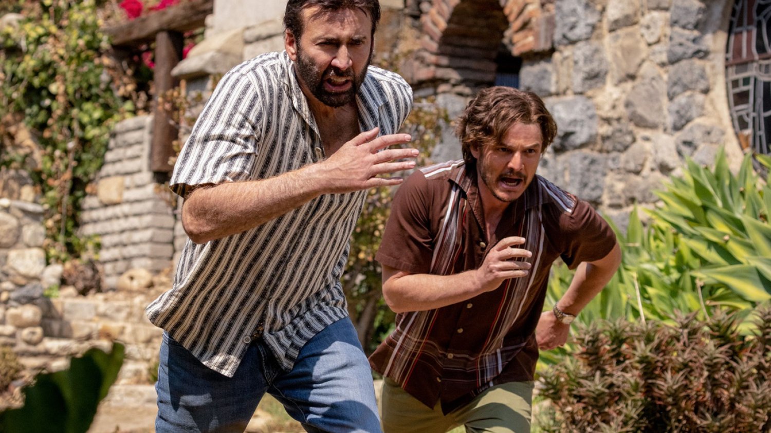 Nicolas Cage i Pedro Pascal.