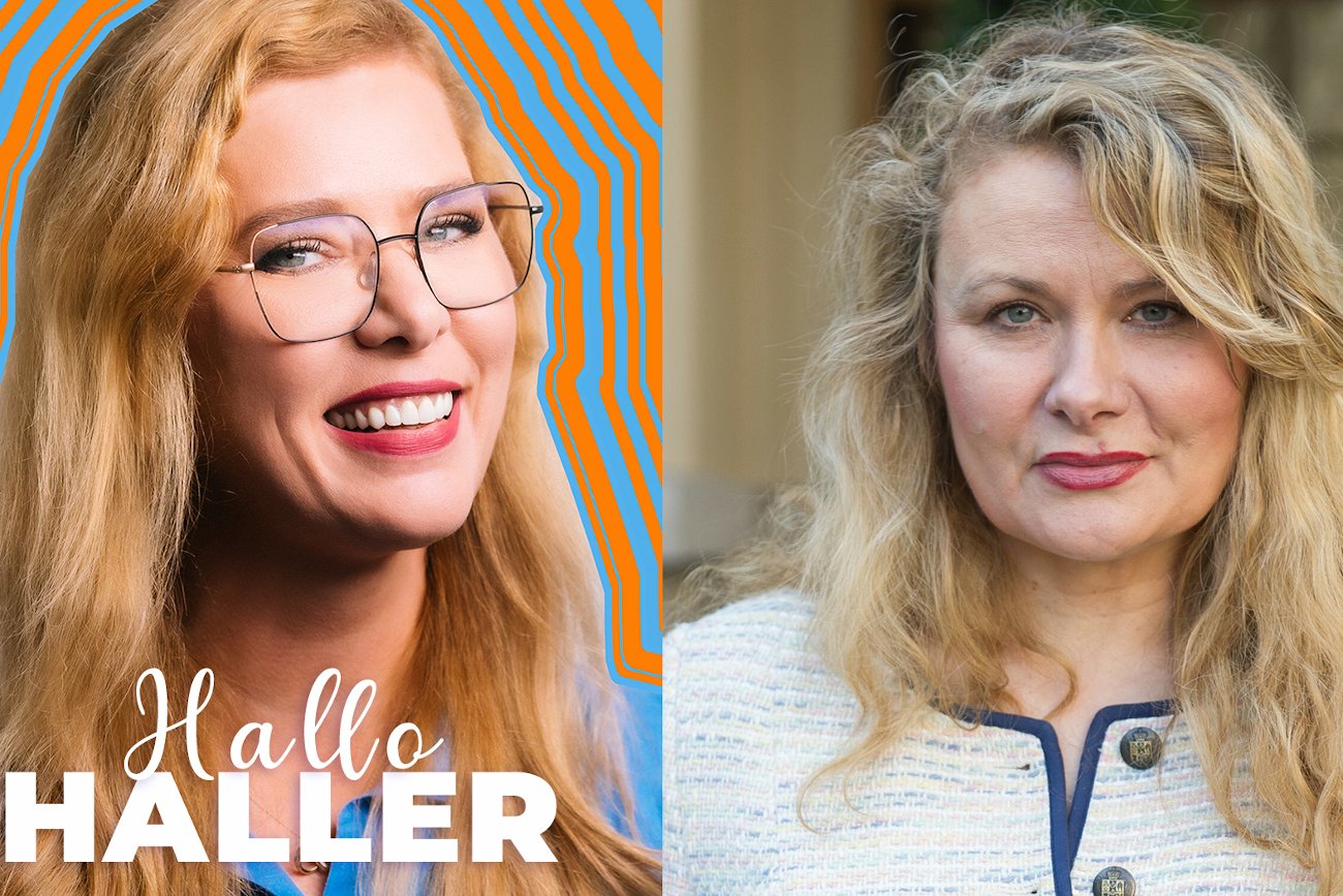 W ósmym odcinku "Hallo Haller" gościem prowadzącej Doroty Haller jest Katarzyna Piekarska.