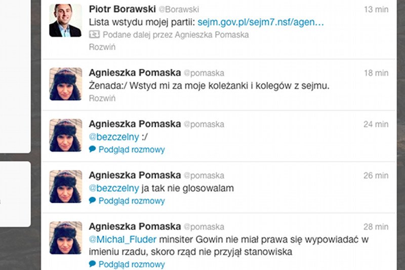 Posłowie PO zagłosowali za odrzuceniem projektów w sprawie związków partnerskich