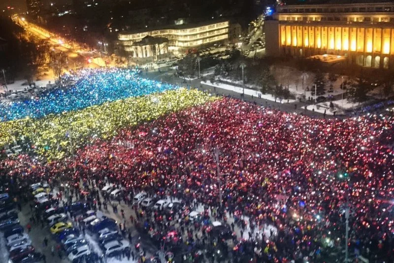 Trzynasty dzień protestów w Bukareszcie. Rumuni domagają się ustąpienia rządu.