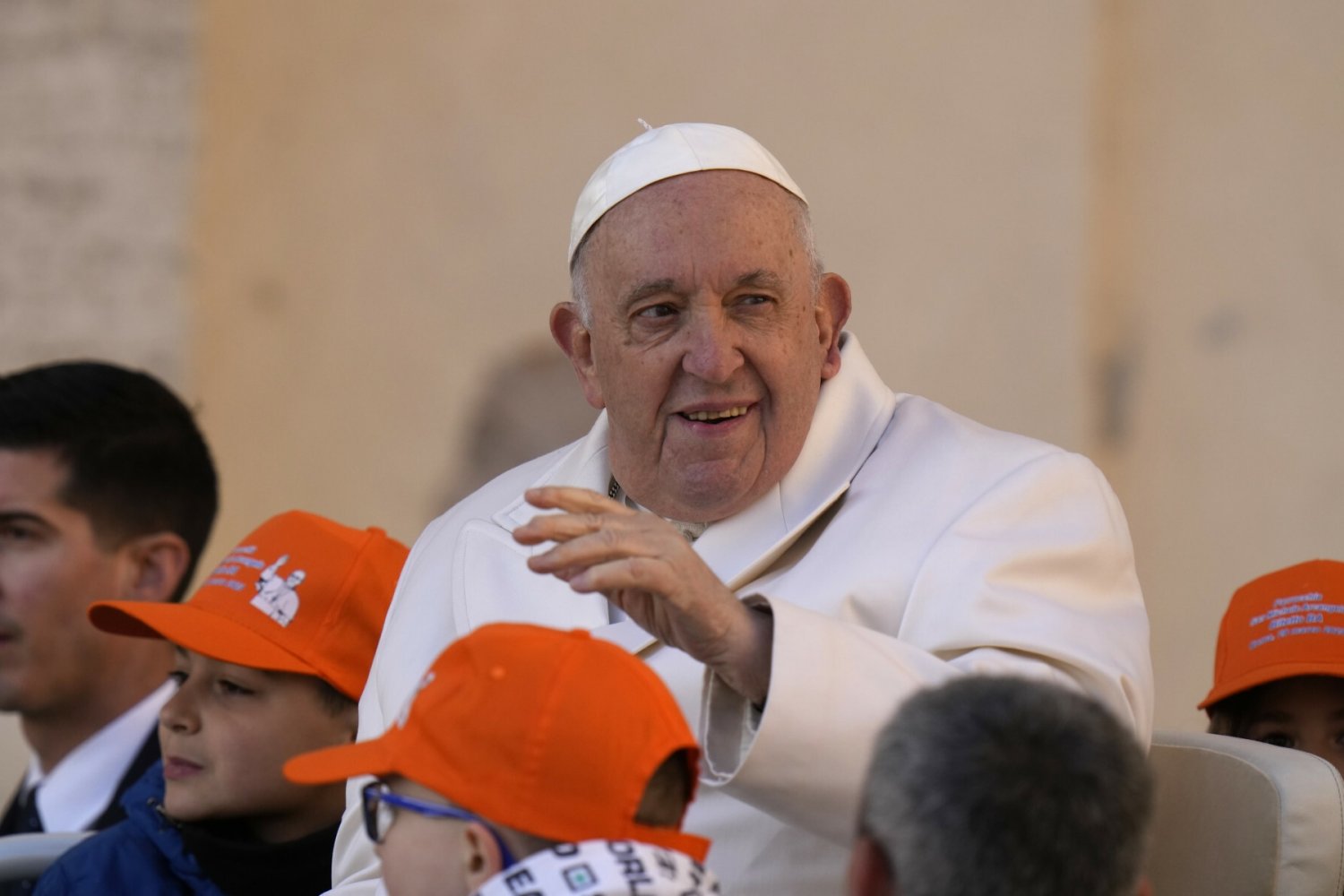 Papież Franciszek, zdjęcie zrobione 29.03.2023