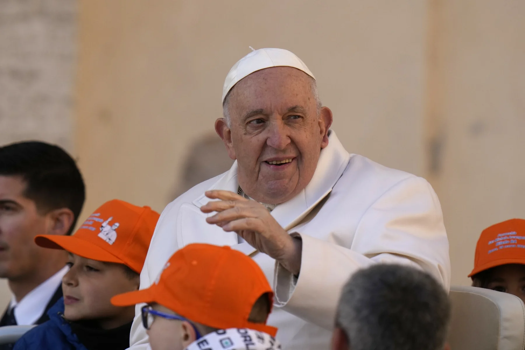 Papież Franciszek, zdjęcie zrobione 29.03.2023