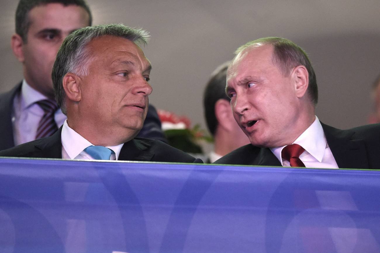 Viktor Orbán i Władimir Putin
