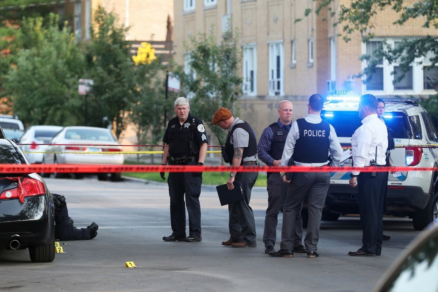 Policja w Chicago. Zdjęcie ilustracyjne.