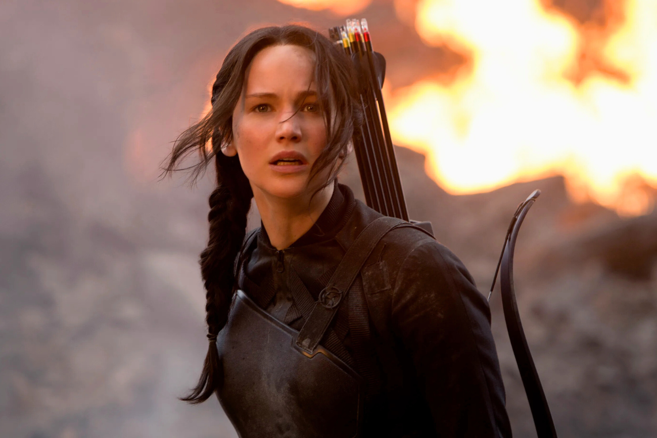 Katniss Everdeen w "Hunger Games"