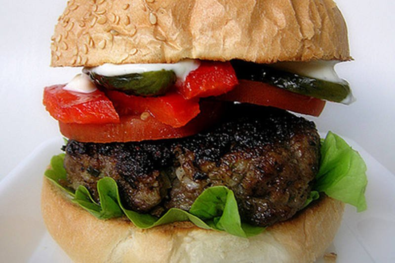 Król kanapek- burger!