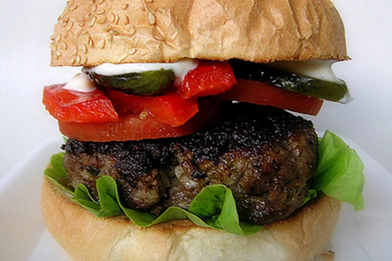 Król kanapek- burger!