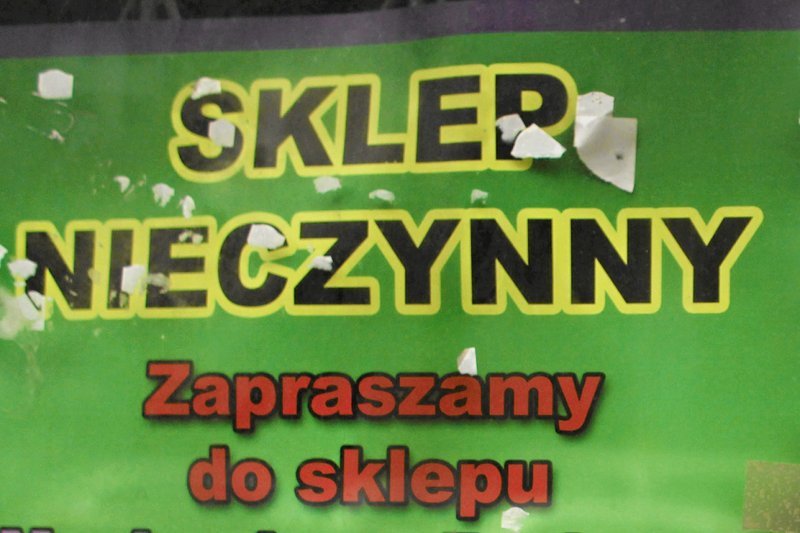 Nieczynne sklepy - to pierwszy pomysł radnych na bezpieczne miasto.