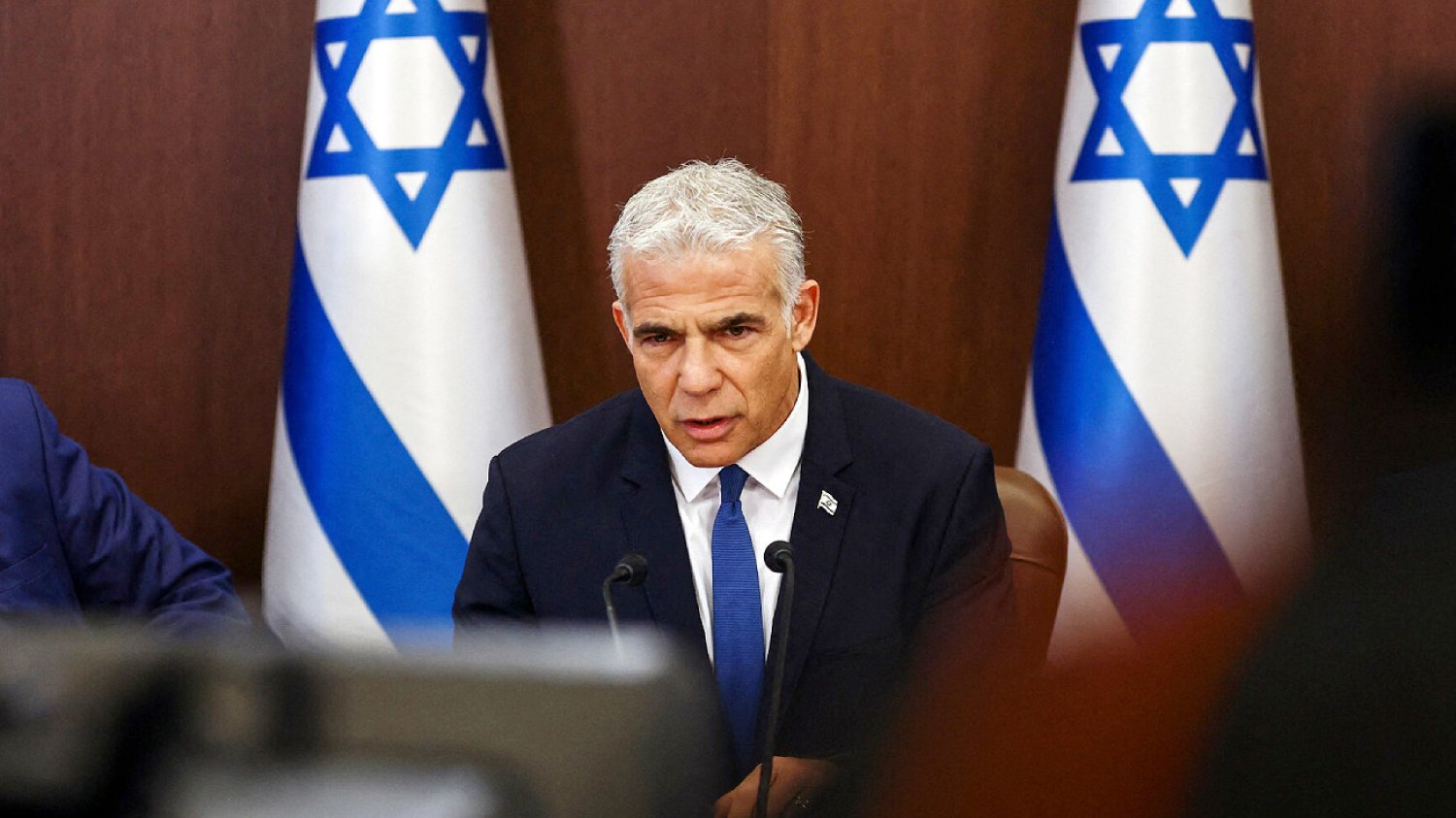 Premier Izreala Yair Lapid o broni jądrowej.