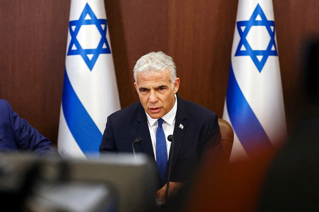 Premier Izreala Yair Lapid o broni jądrowej.
